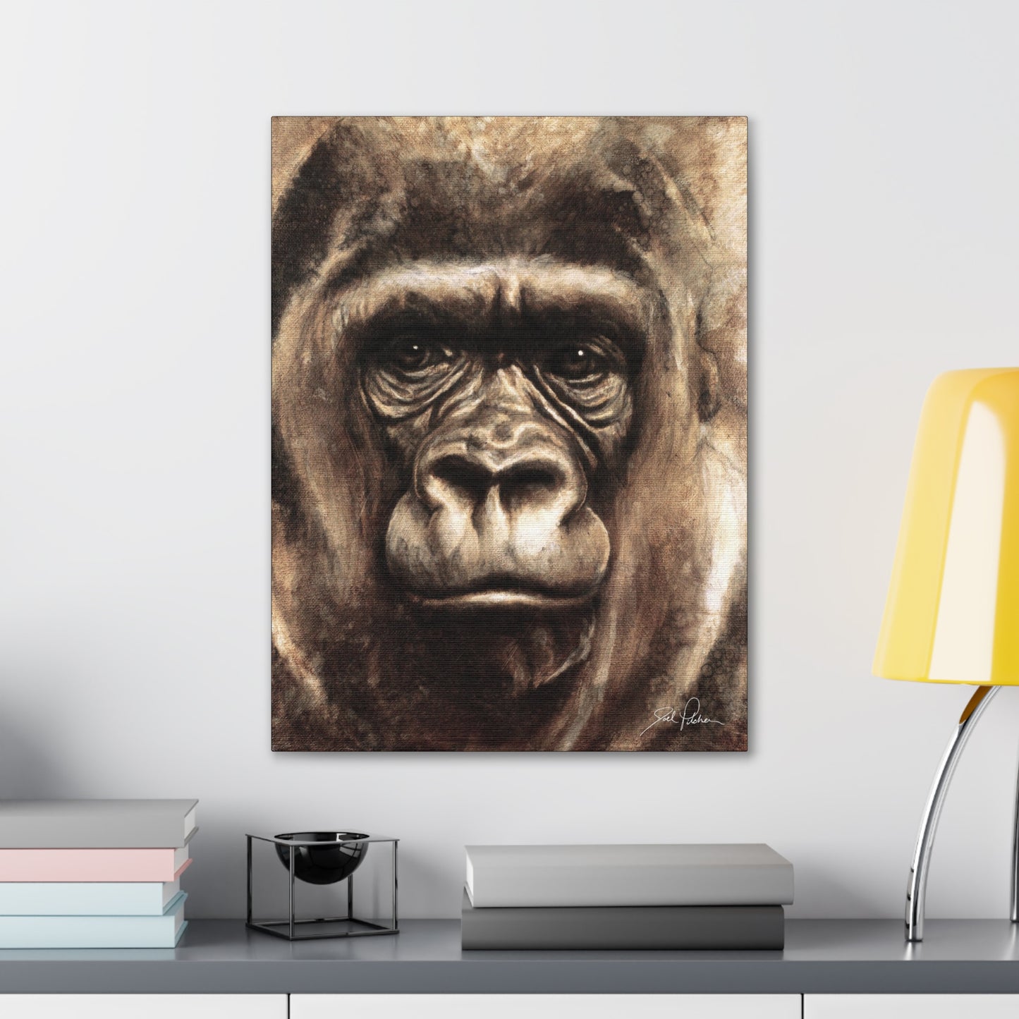 "Gorilla" Gallery Wrapped Canvas