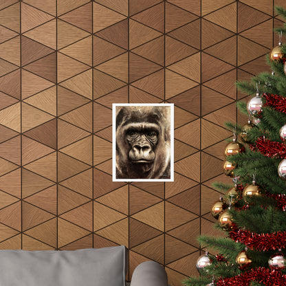 "Gorilla" Premium Matte Paper Print