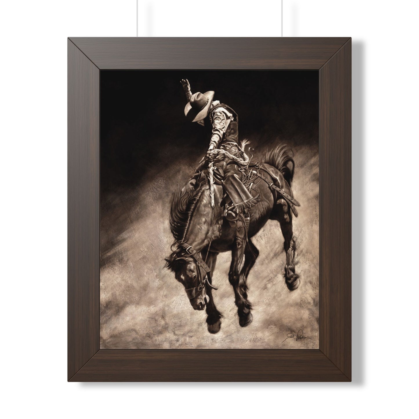 "Giddy Up" Framed Paper Print.