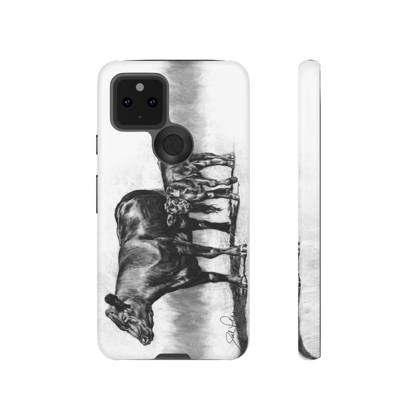 "Mama Cow & Calf" Smart Phone Tough Case