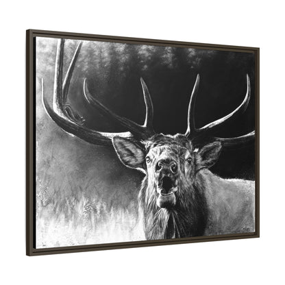 "Battle Cry" Framed Canvas
