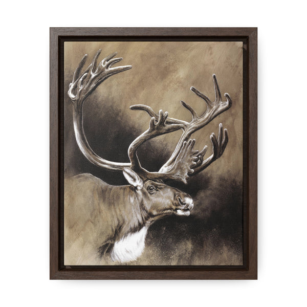 "Caribou" Gallery Wrapped/Framed Canvas