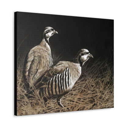 "Chukars" Gallery Wrapped Canvas