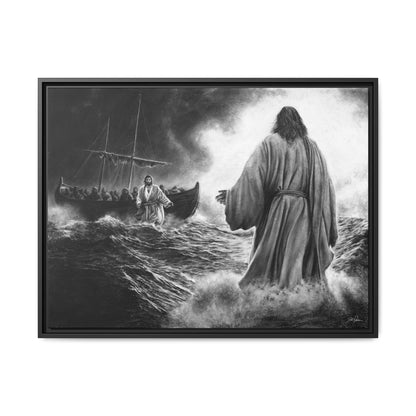 "Be Not Afraid" Framed Canvas