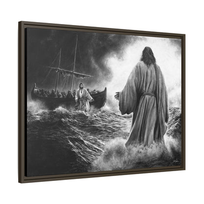 "Be Not Afraid" Framed Canvas