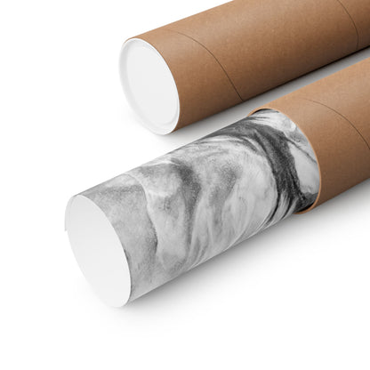 "Dynamic Duo" Premium Matte Paper Print