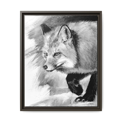 "Fox" Framed Canvas