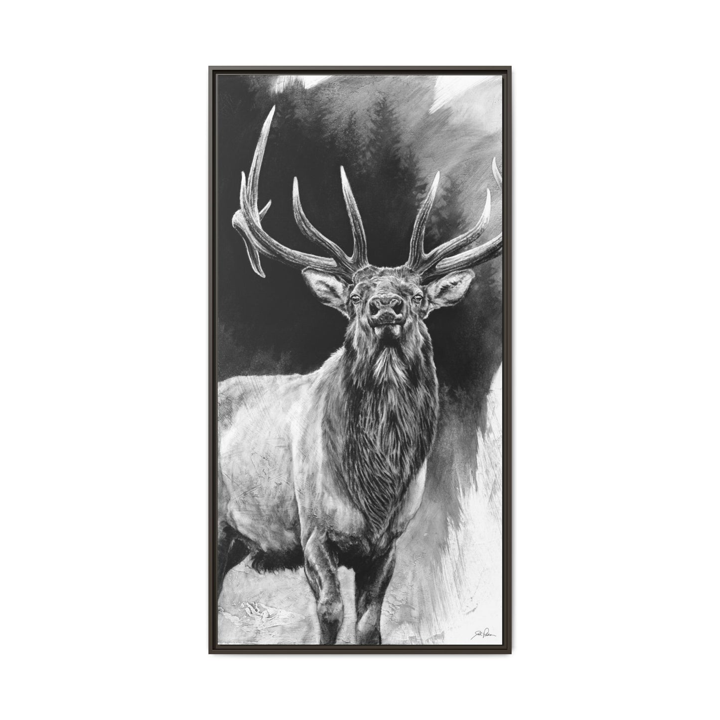 "Standing Tall" Framed Canvas
