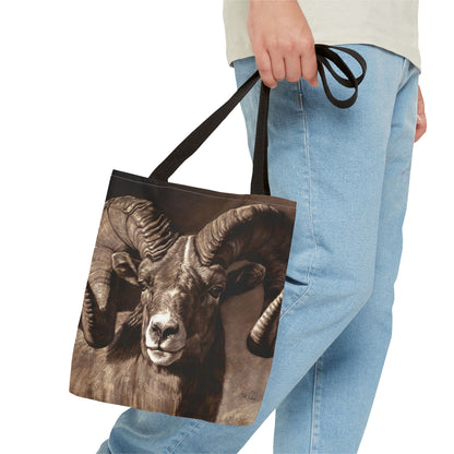 "Full Curl" Tote Bag