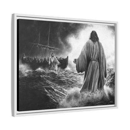 "Be Not Afraid" Framed Canvas