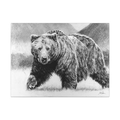 "Grizzly II" Gallery Wrapped Canvas