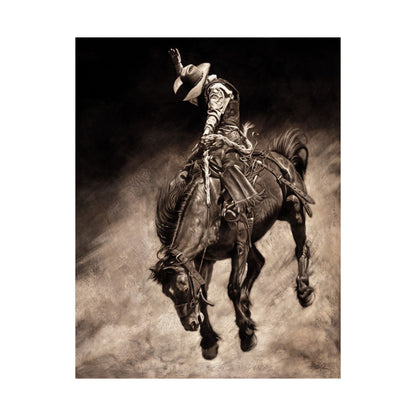 "Giddy Up" Premium Matte Paper Print.