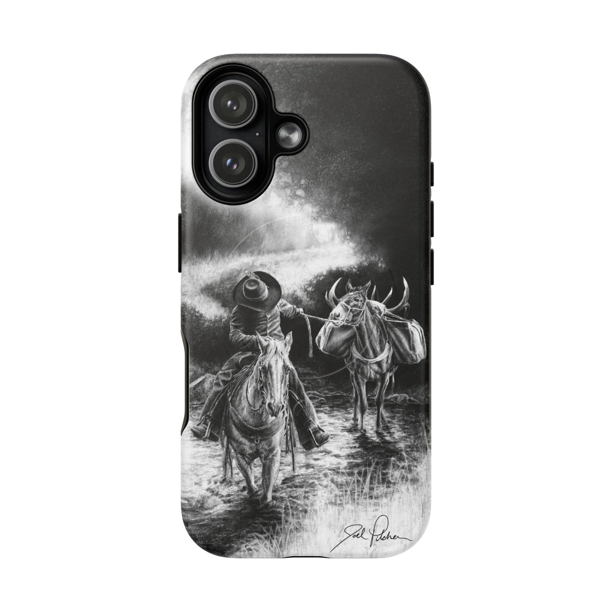 "Shallow Crossing" Magnetic Tough Case