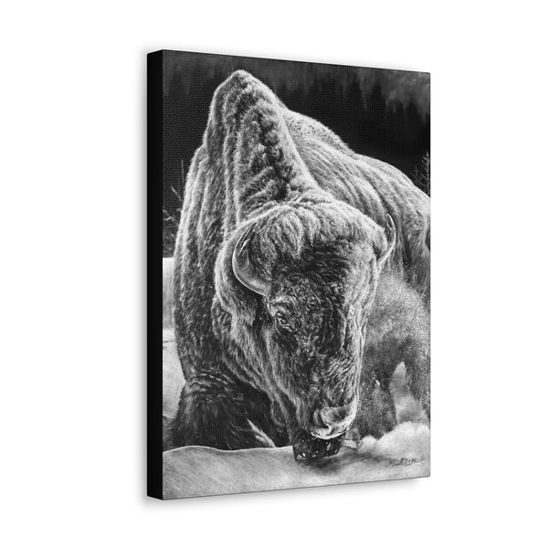 "Snowman" Gallery Wrapped Canvas