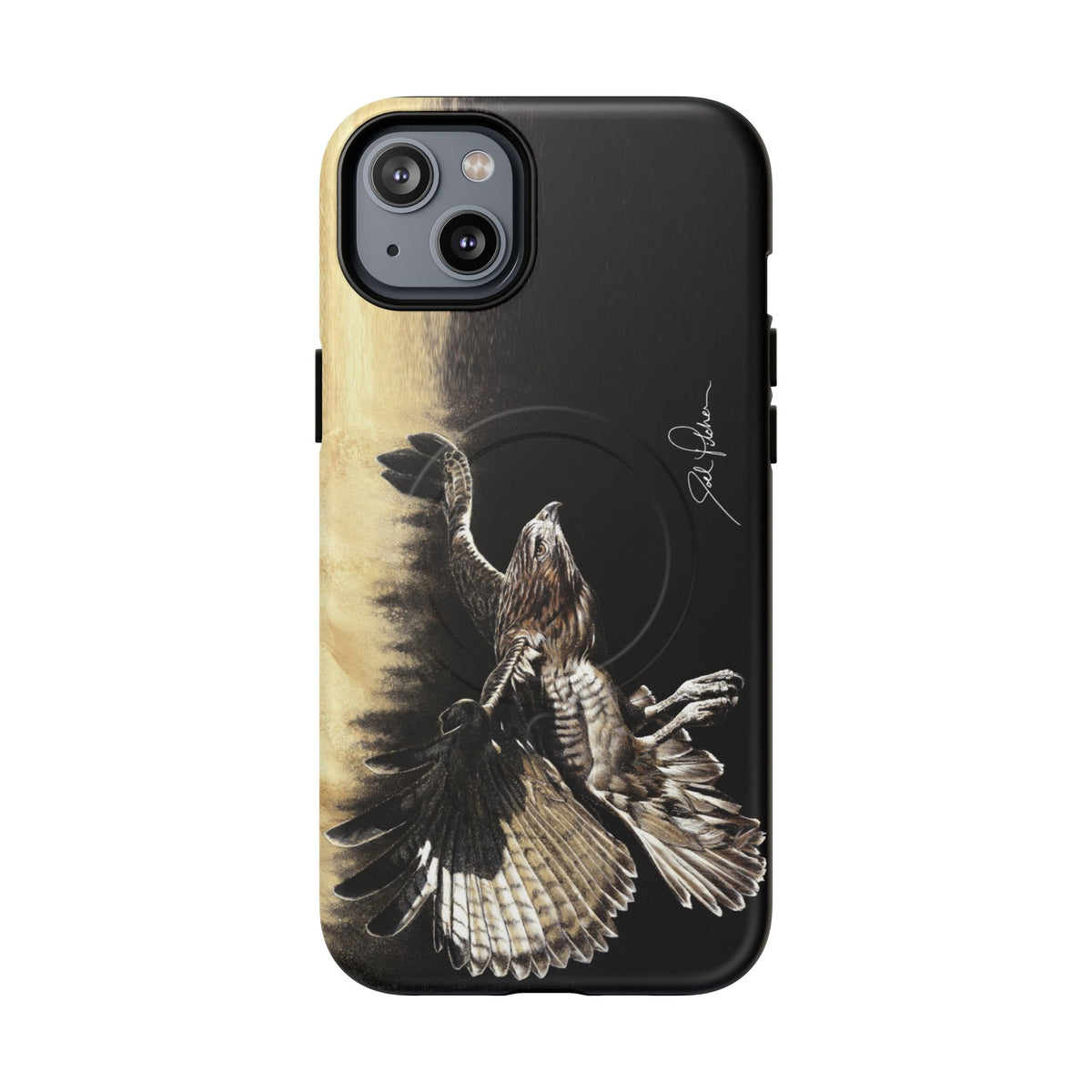 "Red Tailed Hawk" Magnetic Tough Case