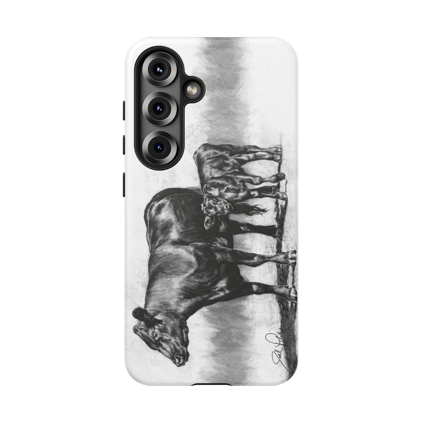 "Mama Cow & Calf" Smart Phone Tough Case