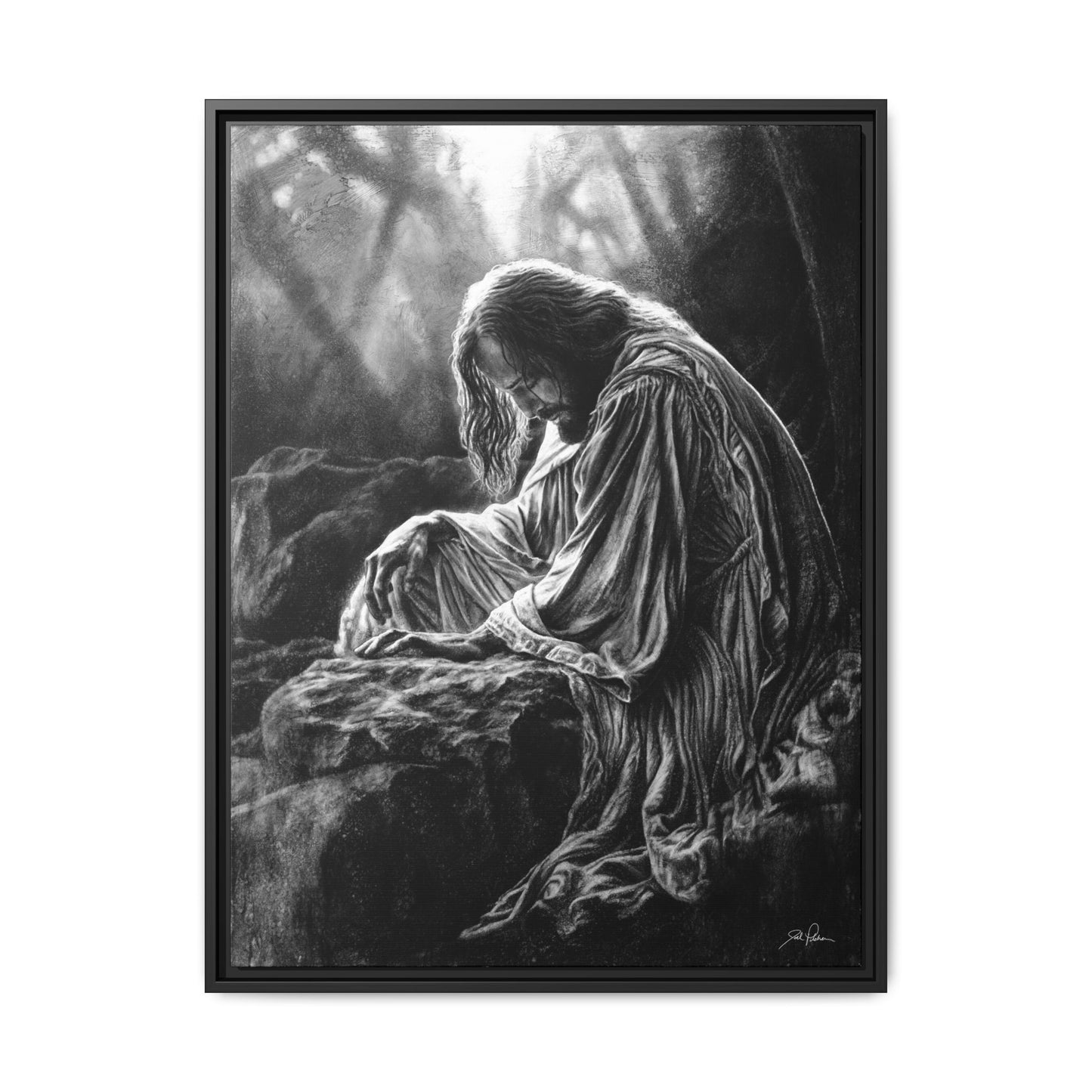 "Gethsemane" Framed Canvas