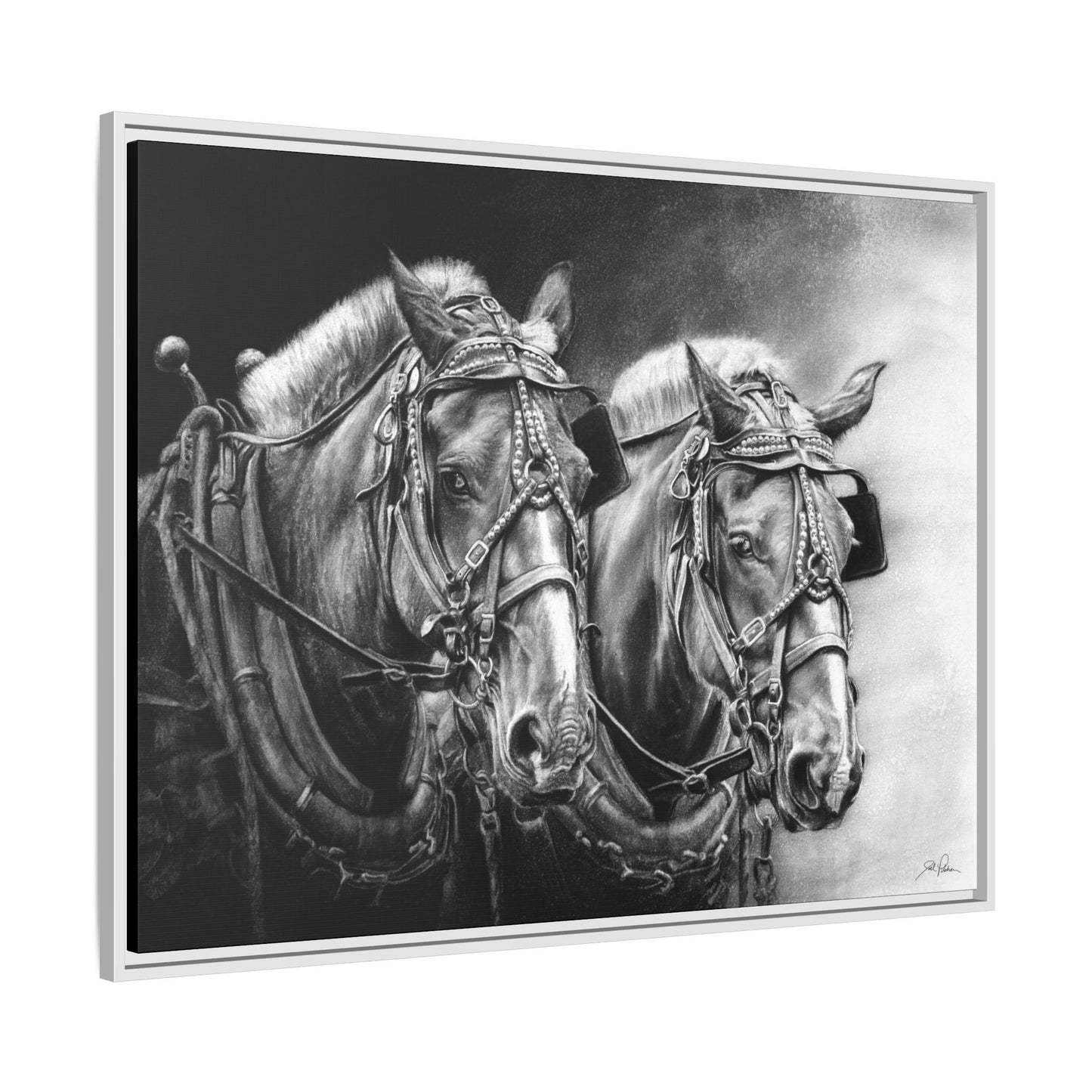 "Dream Team" Framed Canvas