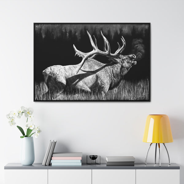 "Firebull" Gallery Wrapped/Framed Canvas
