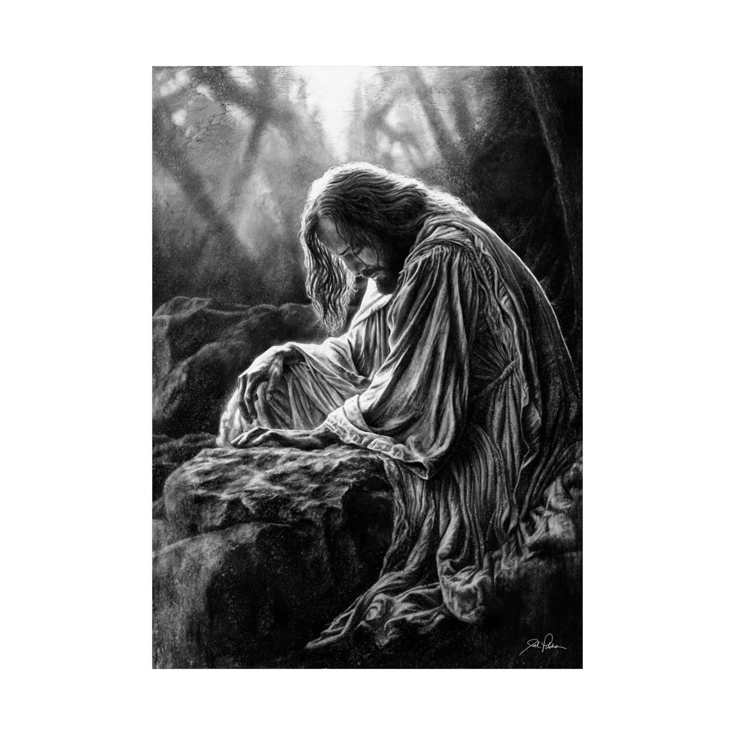 "Gethsemane" Premium Matte Paper Print.