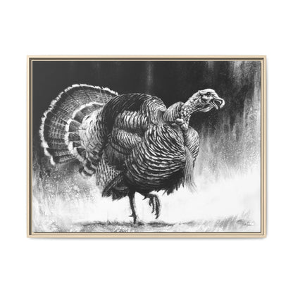 "Gobbler" Framed Canvas