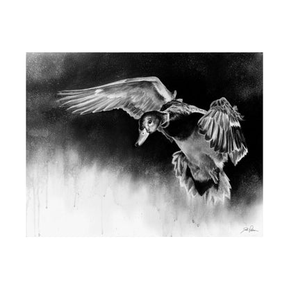 "Controlled Descent" Premium Matte Paper Print