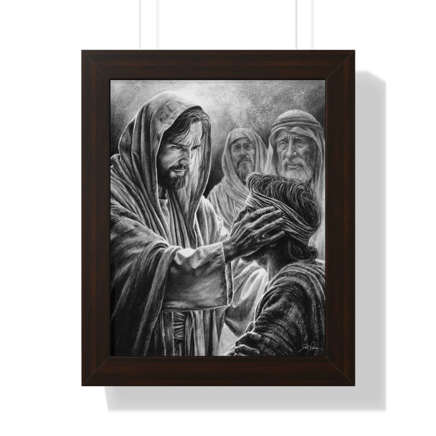 "That We May See" Framed Paper Print.