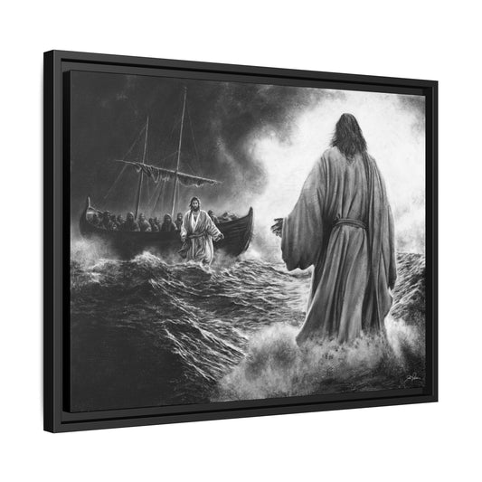 "Be Not Afraid" Framed Canvas