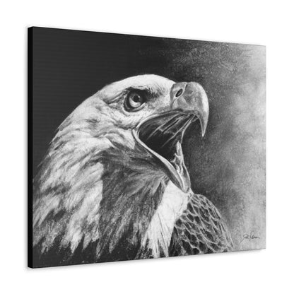 "Bald Eagle" Gallery Wrapped Canvas