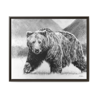 Grizzly II" Framed Canvas