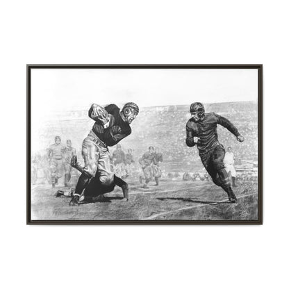 "Leatherheads" Framed Canvas