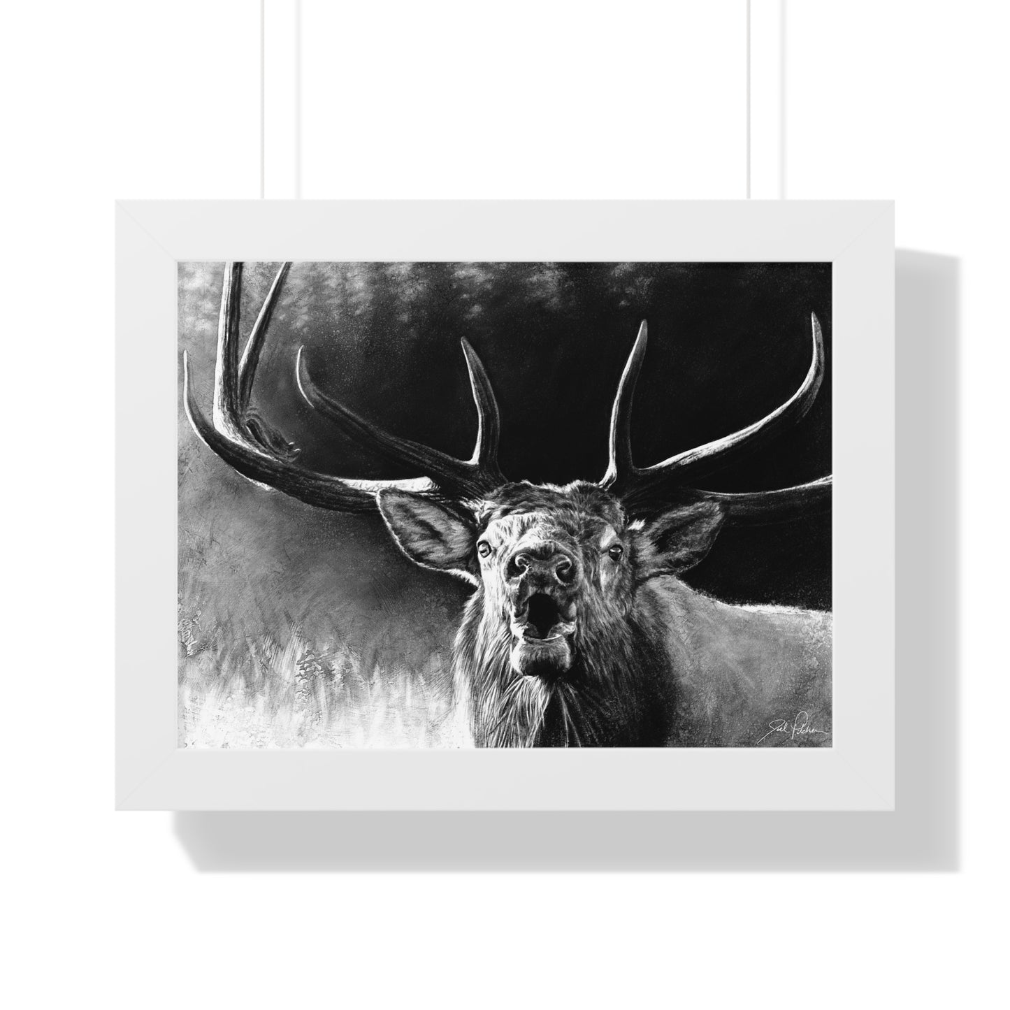 "Battle Cry" Framed Paper Print