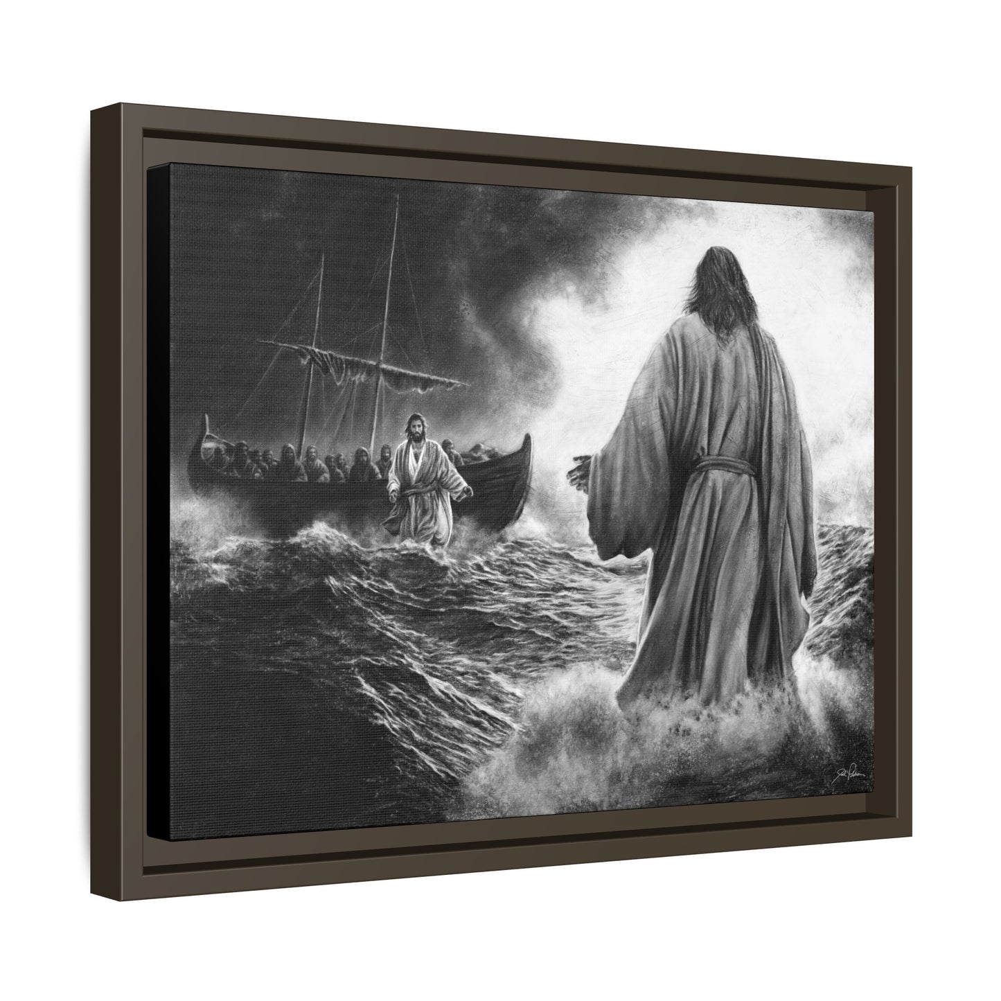 "Be Not Afraid" Framed Canvas