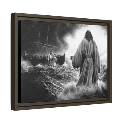 "Be Not Afraid" Framed Canvas
