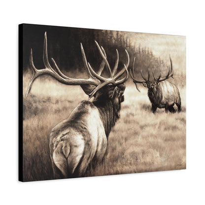 "Ready to Rumble" Stretched Canvas