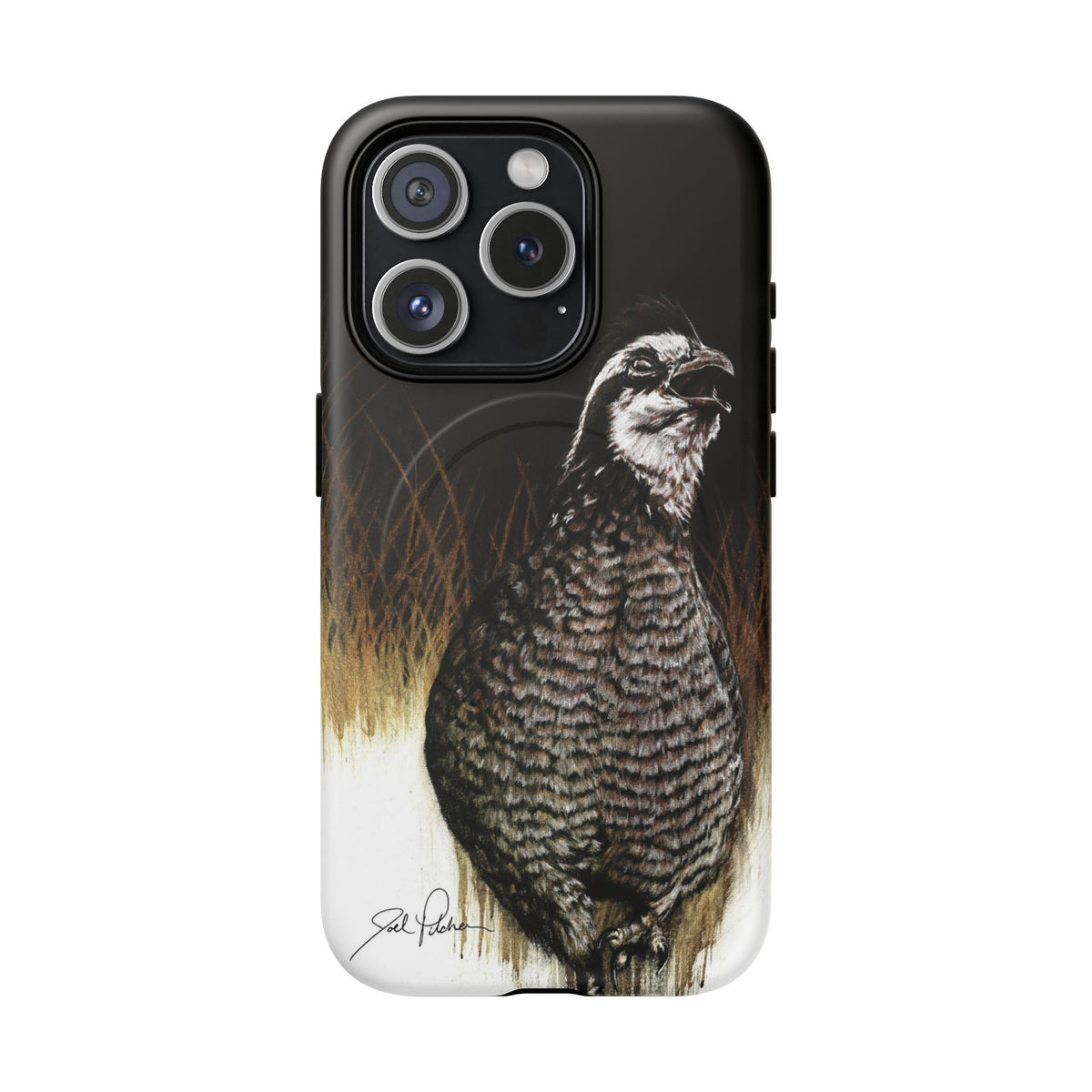 "Call of the Upland Quail" Magnetic Tough Case
