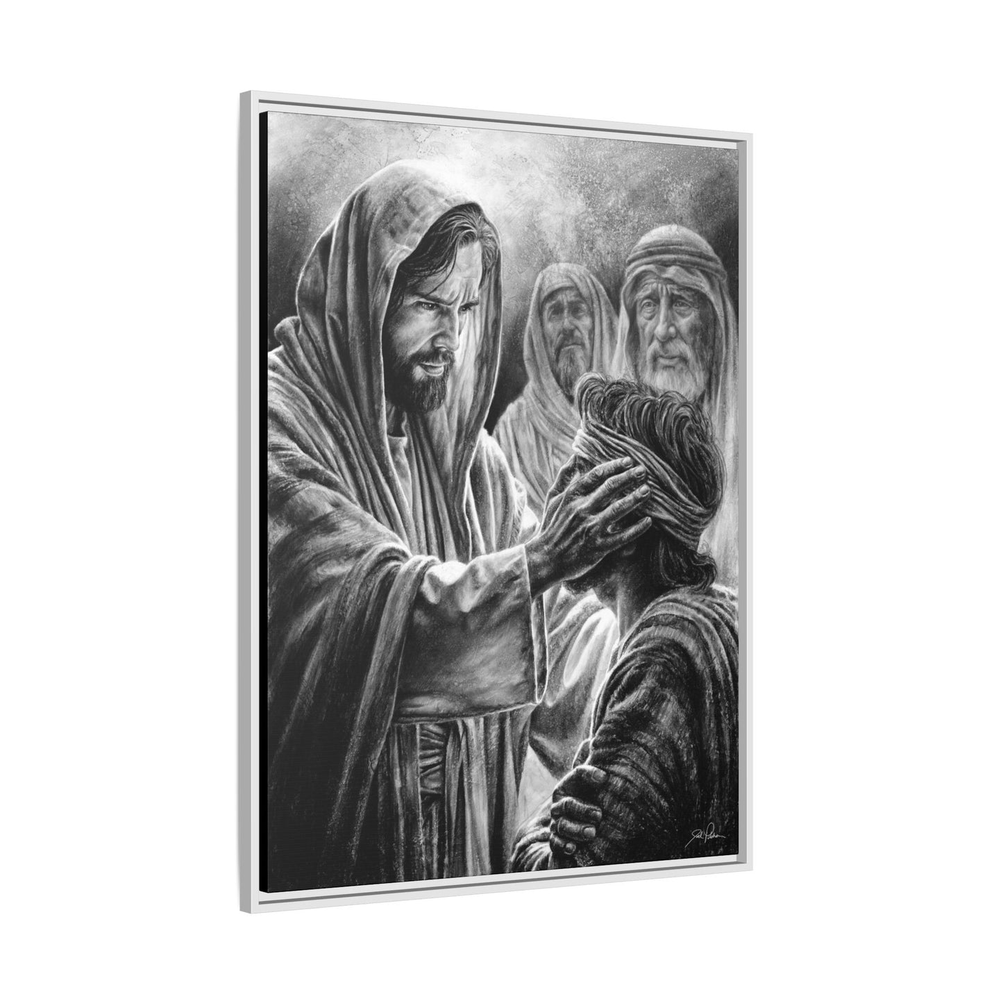 "That We May See" Framed Canvas