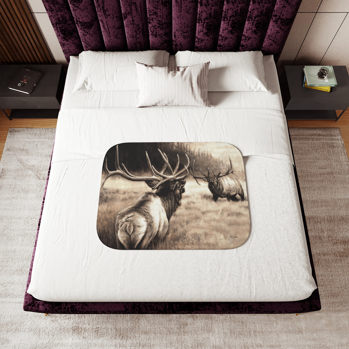 "Ready to Rumble" Sherpa Blanket.