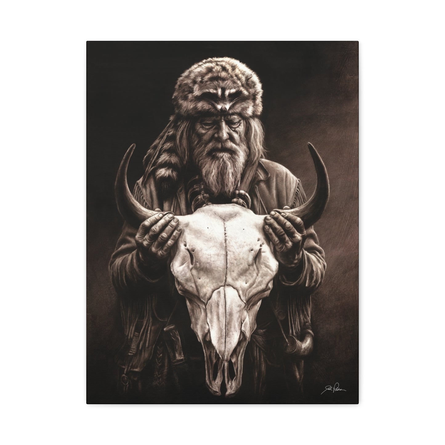"Legends of the West" Stretched Canvas