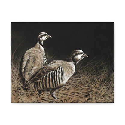 "Chukars" Gallery Wrapped Canvas