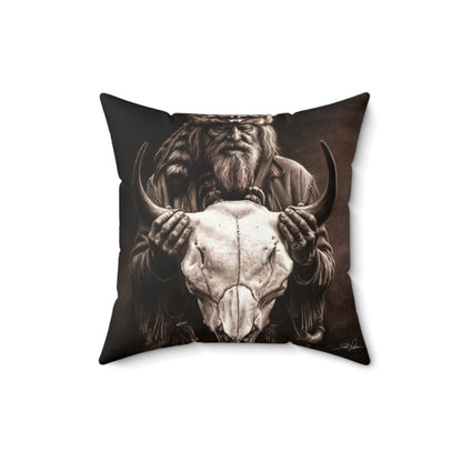 "Legends of the West" Square Pillow.