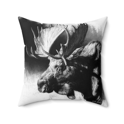 "Formida-bull" Square Pillow.