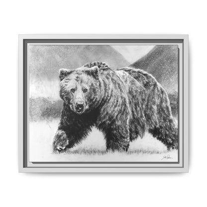 Grizzly II" Framed Canvas