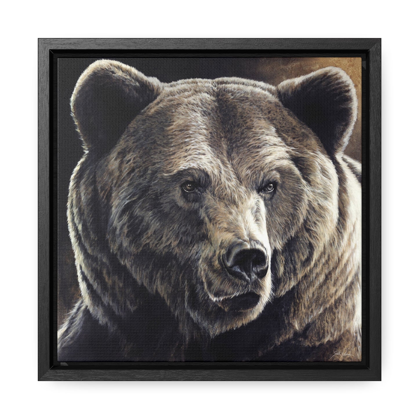 "Kodiak" Gallery Wrapped/Framed Canvas