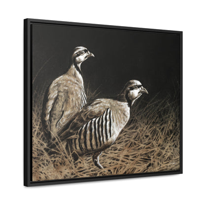 "Chukars" Gallery Wrapped/Framed Canvas