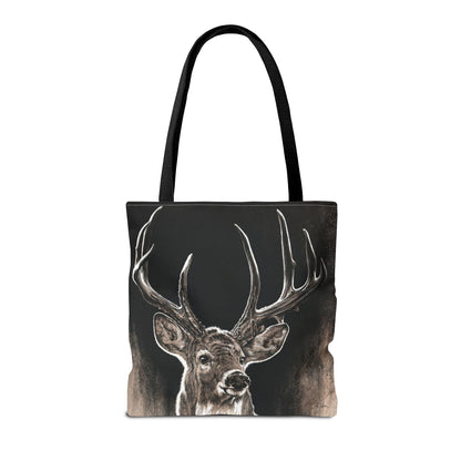 "Backlit Buck" Tote Bag
