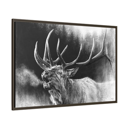 "Bugle Boy" Framed Canvas