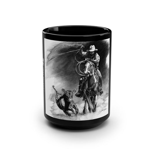 "Calf Roping" 15oz Mug