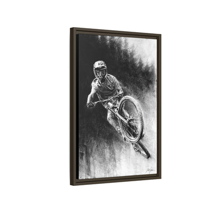 "Mountain Air" Framed Canvas