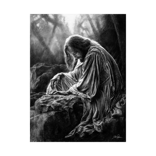 "Gethsemane" Premium Matte Paper Print.